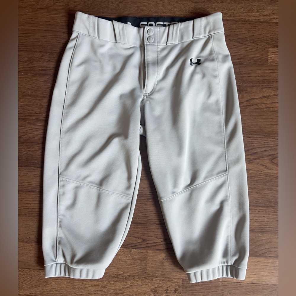 Under Armour Youth Gray Baseball Softball Knickers